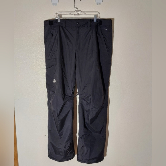 THE NORTH FACE Freedom TNF Black NylonInsulated Outdoor Snow Pant MN Size XXL